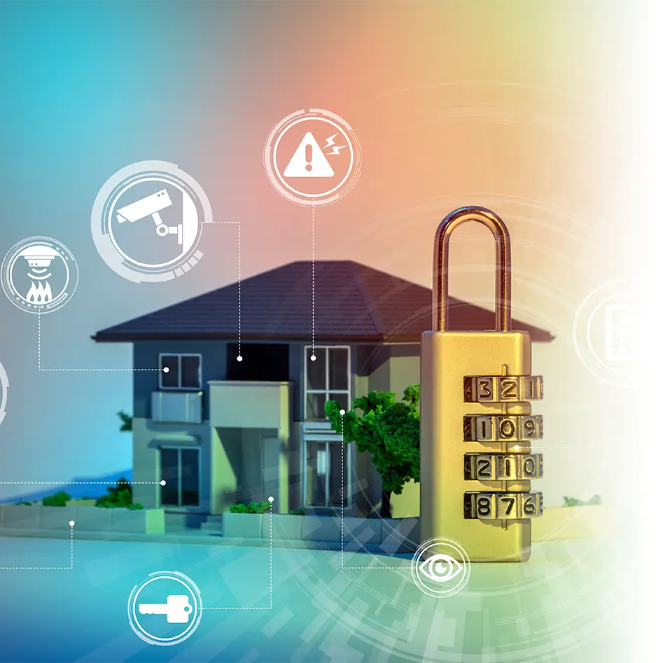 Installation d'appareils domotique intelligents qui travaillent ensemble pour un fantastique système de sécurité d’alarme à votre chalet Lanaudière, spécifiquement dans les MRC de Montcalm, Matawinie et Joliette