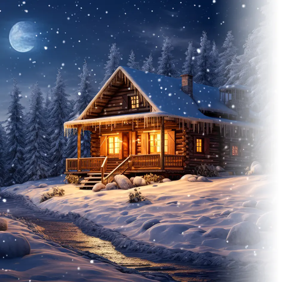 Pas de chalet d’hiver laissé dans le froid, grâce à un thermostat résidentiel de domotique de maison intelligente à votre chalet de Lanaudière