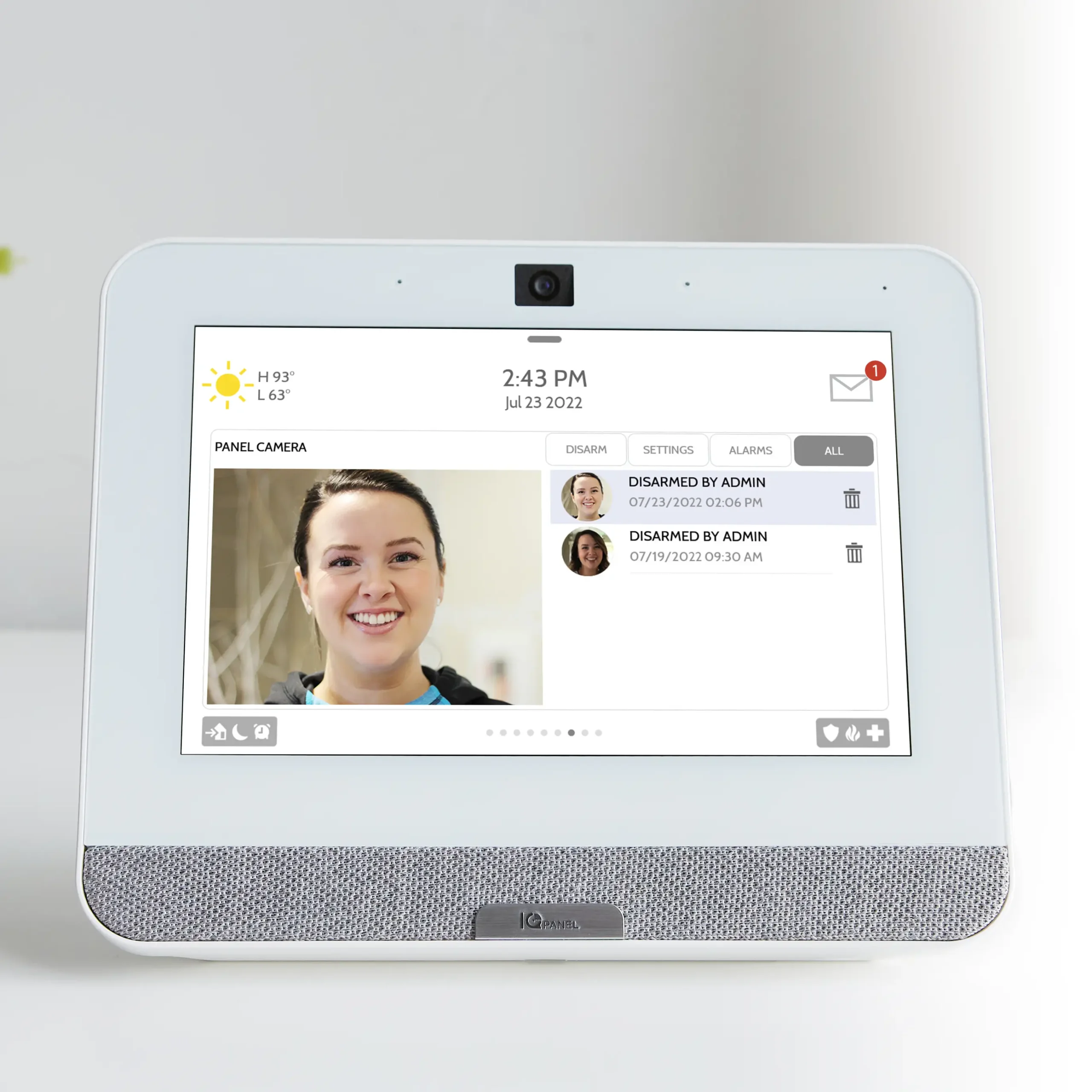 Incroyable panneau d’alarme maison intelligent pour une tranquillité d’esprit