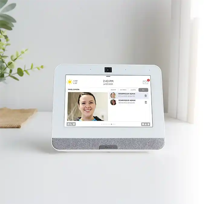 Clavier à écran tactile du système d’alarme entreprise commercial