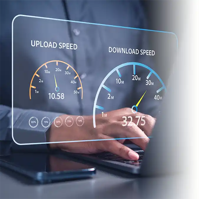Test de vitesse Internet pour une installation réussie de caméras de sécurité