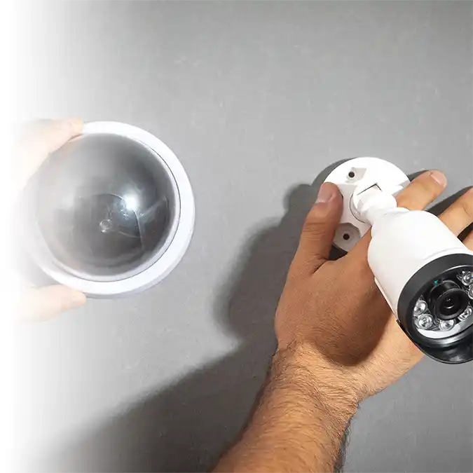 Installation de caméras de surveillance pour compléter votre système d’alarme maison aux MRC de Joliette, Montcalm et Matawinie à Lanaudière